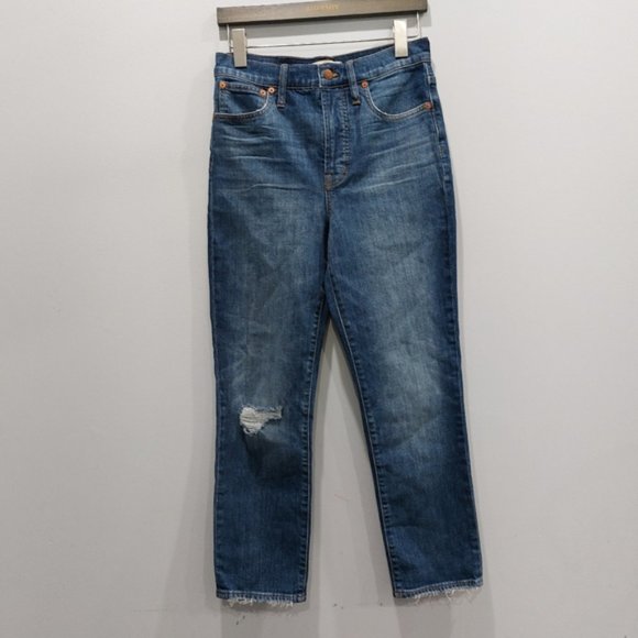 Madewell The Perfect Vintage Jean in Bellbrook Wash: Comfort Stretch Edition - Picture 2 of 9